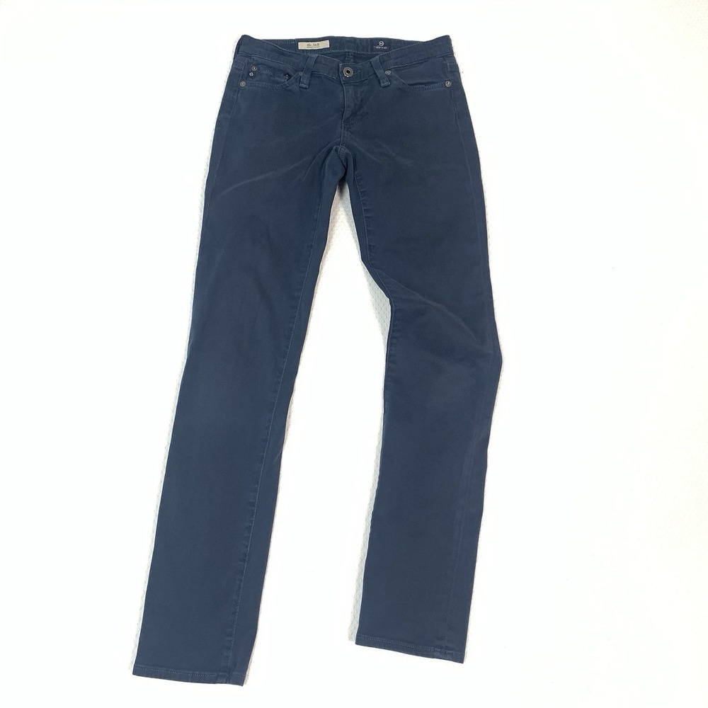 AG Adriano Goldschmied Stilt Cigarette Jeans Women’s 25R Blue Soft Stretch Denim